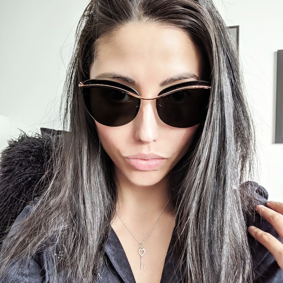 Tiffany & Co. Accessories - PAMELA ✨NEW Tiffany Co Sunglasses Rubedo Gray✨